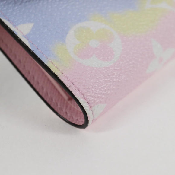 LOUIS VUITTON Monogram Escal Agenda Geod Wallet Pink M69113 LV Auth 137228SAM