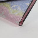 LOUIS VUITTON Monogram Escal Agenda Geod Wallet Pink M69113 LV Auth 137228M-14