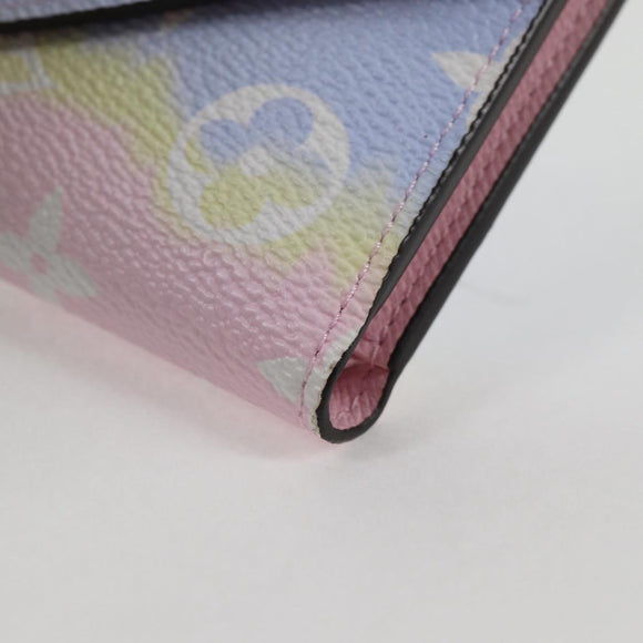 LOUIS VUITTON Monogram Escal Agenda Geod Wallet Pink M69113 LV Auth 137228SAM