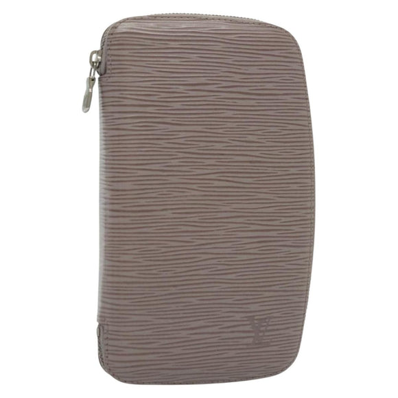 LOUIS VUITTON Epi Agenda Geod Wallet Lilac M6387B LV Auth 137229