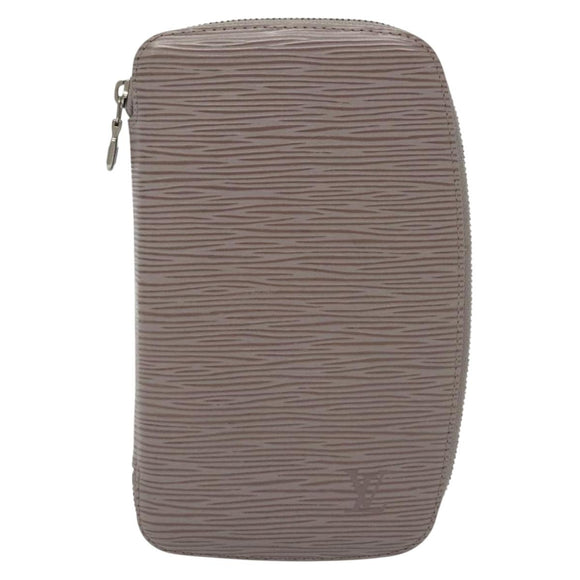 LOUIS VUITTON Epi Agenda Geod Wallet Lilac M6387B LV Auth 137229