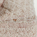 CHANEL Matelasse Chain Shoulder Bag tweed Pink CC Auth 137231V-5