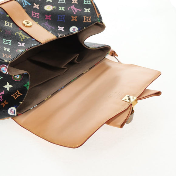 LOUIS VUITTON I Love Monogram Sack Retro GM Bag Multicolor M92052 Auth 137234M