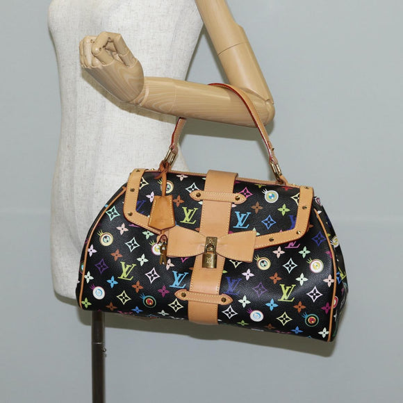 LOUIS VUITTON I Love Monogram Sack Retro GM Bag Multicolor M92052 Auth 137234M