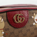 GUCCI Micro GG Supreme Doraemon Collaboration Bag PVC Beige 574886 Auth 137235M-15