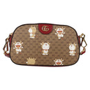 GUCCI Micro GG Supreme Doraemon Collaboration Bag PVC Beige 574886 Auth 137235M-2