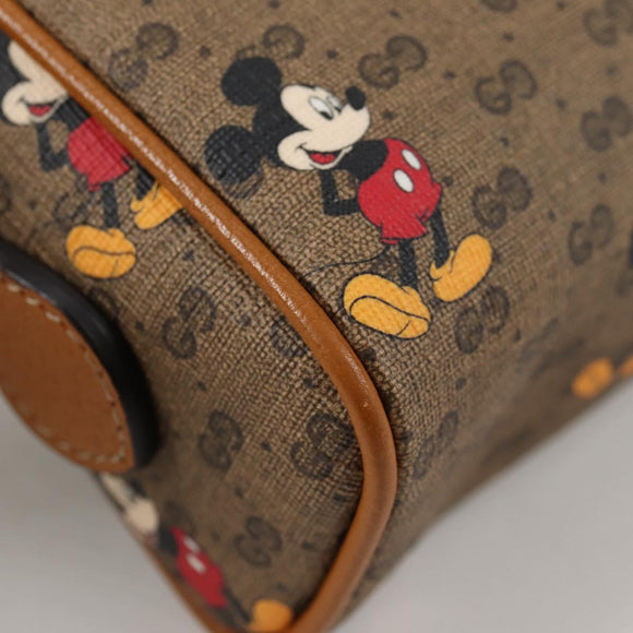GUCCI Micro GG Supreme Disney collaboration Shoulder Bag PVC 602536 Auth 137236M