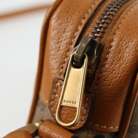 GUCCI Micro GG Supreme Disney collaboration Shoulder Bag PVC 602536 Auth 137236M