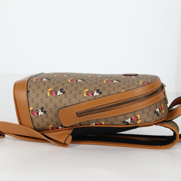 GUCCI Micro GG Supreme Disney Collaboration Backpack PVC 552884 Auth 137237M
