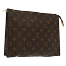 LOUIS VUITTON Monogram Poche Toilette 26 Pouch M47542 LV Auth 137254-1