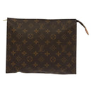 LOUIS VUITTON Monogram Poche Toilette 26 Pouch M47542 LV Auth 137254-13