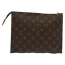 LOUIS VUITTON Monogram Poche Toilette 26 Pouch M47542 LV Auth 137254-2