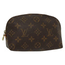 LOUIS VUITTON Monogram Pochette Cosmetic PM Pouch M43998 LV Auth 137257-1