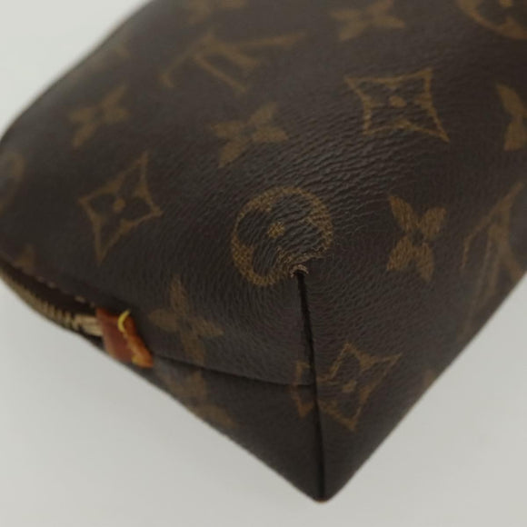 LOUIS VUITTON Monogram Pochette Cosmetic PM Pouch M43998 LV Auth 137257