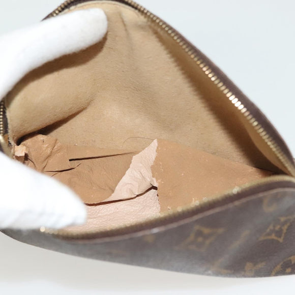 LOUIS VUITTON Monogram Pochette Cosmetic PM Pouch M43998 LV Auth 137257