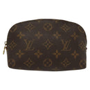 LOUIS VUITTON Monogram Pochette Cosmetic PM Pouch M43998 LV Auth 137257-13
