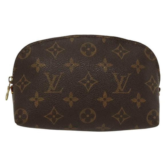 LOUIS VUITTON Monogram Pochette Cosmetic PM Pouch M43998 LV Auth 137257