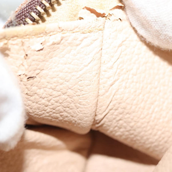 LOUIS VUITTON Monogram Pochette Cosmetic PM Pouch M43998 LV Auth 137257