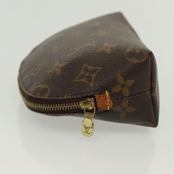 LOUIS VUITTON Monogram Pochette Cosmetic PM Pouch M43998 LV Auth 137257