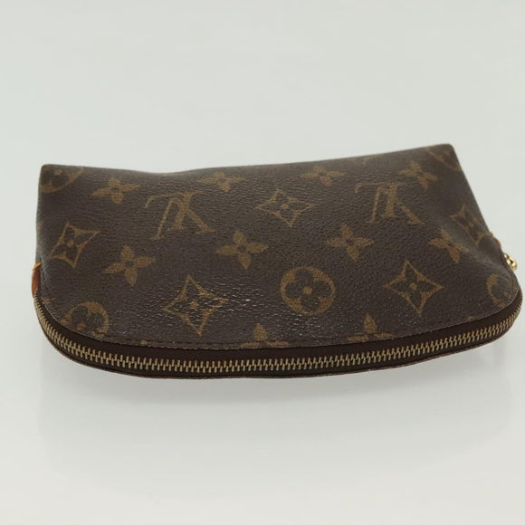 LOUIS VUITTON Monogram Pochette Cosmetic PM Pouch M43998 LV Auth 137257