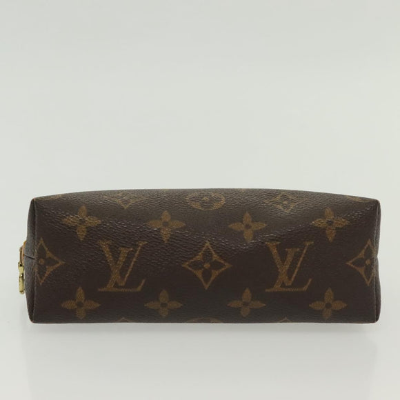 LOUIS VUITTON Monogram Pochette Cosmetic PM Pouch M43998 LV Auth 137257