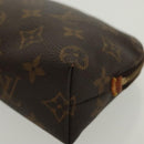 LOUIS VUITTON Monogram Pochette Cosmetic PM Pouch M43998 LV Auth 137257-14