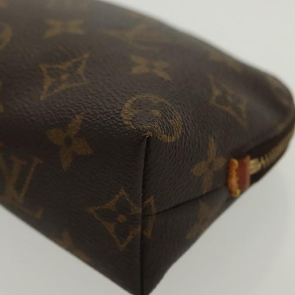 LOUIS VUITTON Monogram Pochette Cosmetic PM Pouch M43998 LV Auth 137257