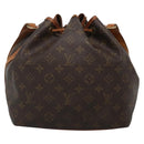 LOUIS VUITTON Monogram Petit Noe Shoulder Bag M42226 LV Auth 137263-2