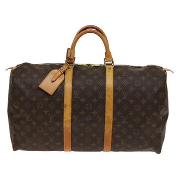 LOUIS VUITTON Monogram Keepall 50 Boston Bag M41426 LV Auth 137273 - 0