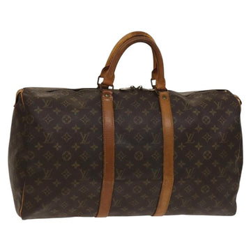 LOUIS VUITTON Monogram Keepall 50 Boston Bag M41426 LV Auth 137274