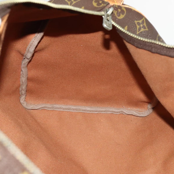 LOUIS VUITTON Monogram Keepall 50 Boston Bag M41426 LV Auth 137274