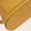 LOUIS VUITTON Epi Coblanc Shoulder Bag Yellow M52293 LV Auth 137277-17