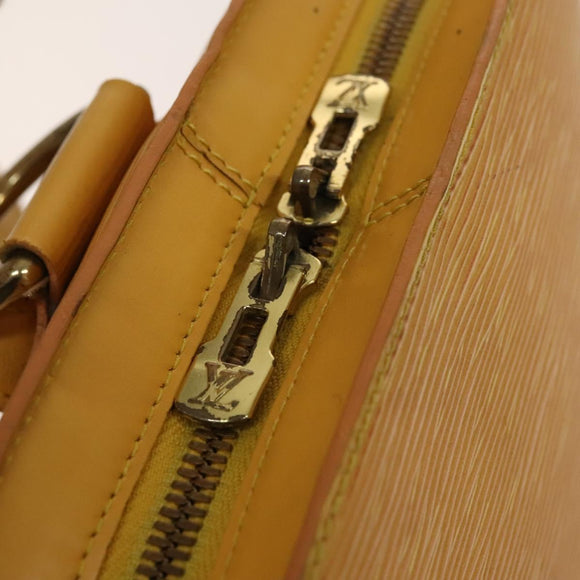 LOUIS VUITTON Epi Coblanc Shoulder Bag Yellow M52293 LV Auth 137277