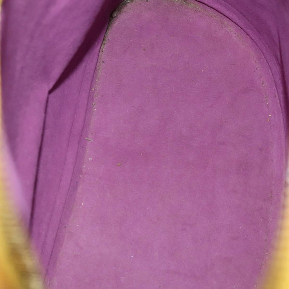 LOUIS VUITTON Epi Coblanc Shoulder Bag Yellow M52293 LV Auth 137277