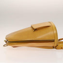 LOUIS VUITTON Epi Coblanc Shoulder Bag Yellow M52293 LV Auth 137277-3