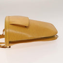 LOUIS VUITTON Epi Coblanc Shoulder Bag Yellow M52293 LV Auth 137277-4
