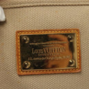 LOUIS VUITTON Antigua Cabas MM Tote Bag Beige Red M40035 LV Auth 137278-18