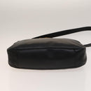 GUCCI Bamboo Hand Bag Leather 2way Black Gold 001 1781 1577 0 Auth 137281-5