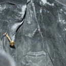 GUCCI Bamboo Hand Bag Leather 2way Black Gold 001 1781 1577 0 Auth 137281-20