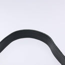 GUCCI Bamboo Hand Bag Leather 2way Black Gold 001 3444 1638 Auth 137282-10