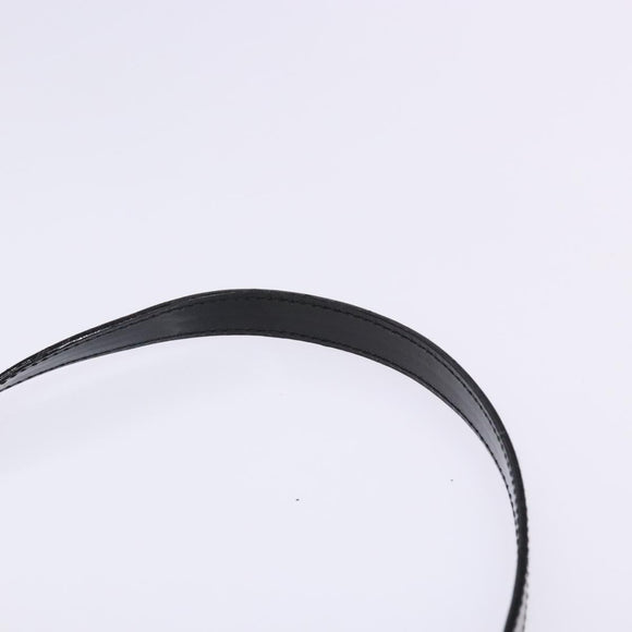 Christian Dior Montaigne Hand Bag Canvas Leather 2way Black Silver Auth 137291