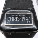 Christian Dior Montaigne Hand Bag Canvas Leather 2way Black Silver Auth 137291-19