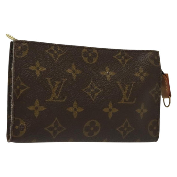 LOUIS VUITTON Monogram Bucket PM Accessory Pouch LV Auth 137294