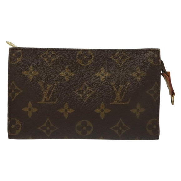 LOUIS VUITTON Monogram Bucket PM Accessory Pouch LV Auth 137294