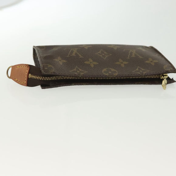 LOUIS VUITTON Monogram Bucket PM Accessory Pouch LV Auth 137294