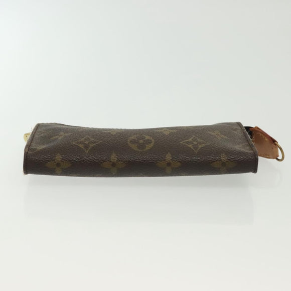 LOUIS VUITTON Monogram Bucket PM Accessory Pouch LV Auth 137294