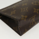 LOUIS VUITTON Monogram Poche Toilette 15 Pouch M47546 LV Auth 137296-15