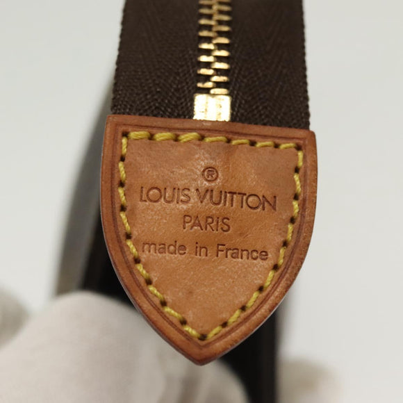 LOUIS VUITTON Monogram Poche Toilette 15 Pouch M47546 LV Auth 137296