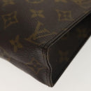 LOUIS VUITTON Monogram Poche Toilette 19 Pouch M47544 LV Auth 137297-16