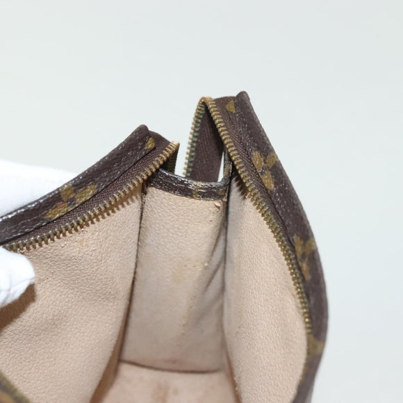 LOUIS VUITTON Monogram Poche Toilette 19 Pouch M47544 LV Auth 137297